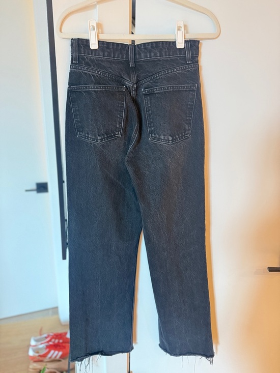 Zara Black High-Waist Wide-Leg Jeans size 6 - Picture 3 of 4